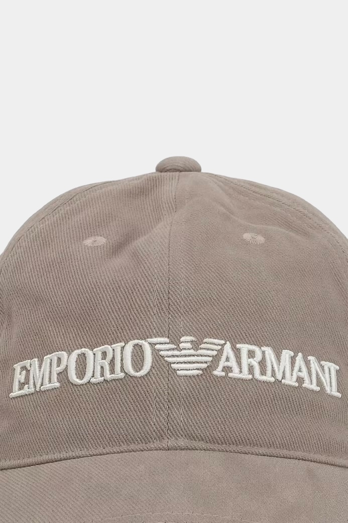 Бежева кепка 627901 CC994 00013 Emporio Armani